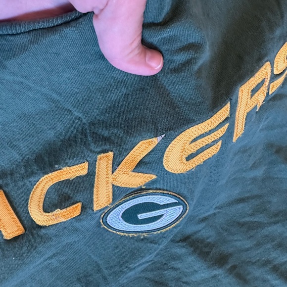 NFL Green Bay Packers Green T-Shirt size 2XL - Picture 3 of 5